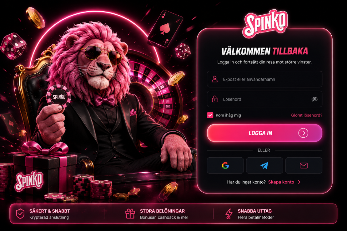 Spinko Login
